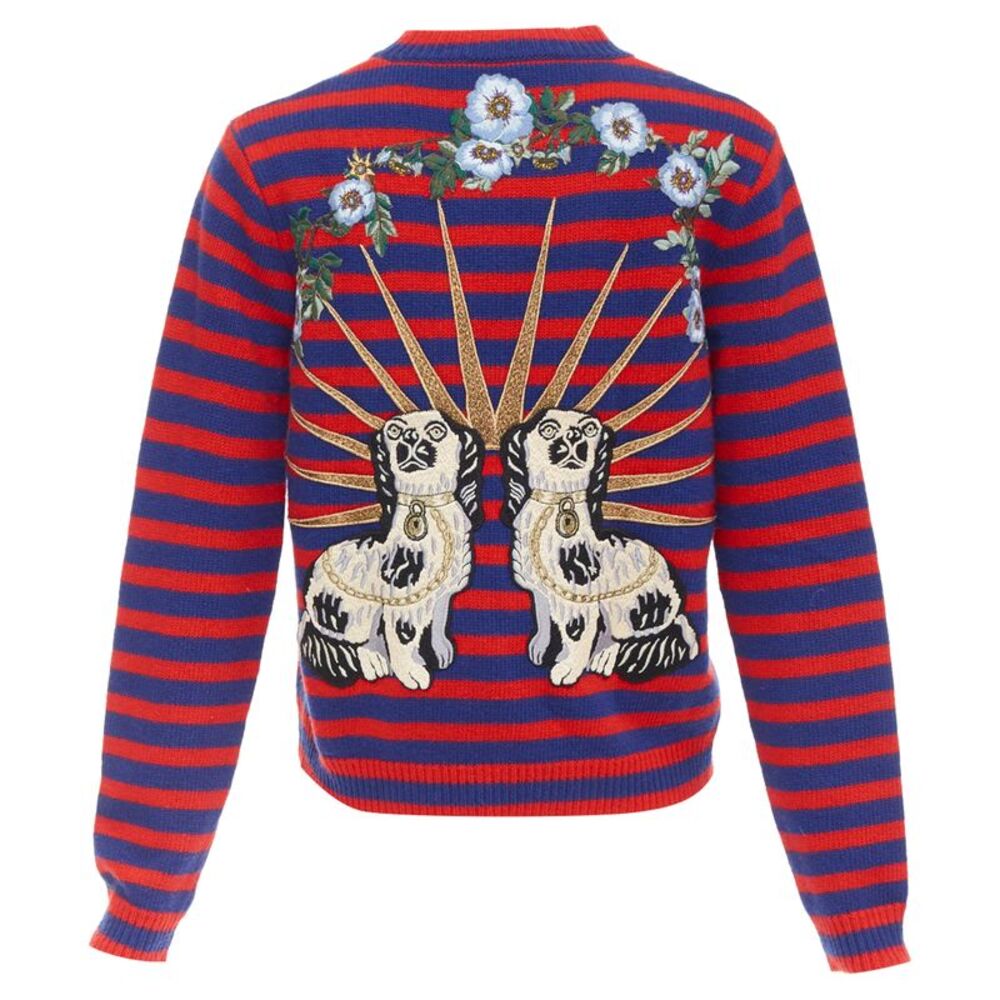 Gucci 2017 Wool Tiger Head Sweater